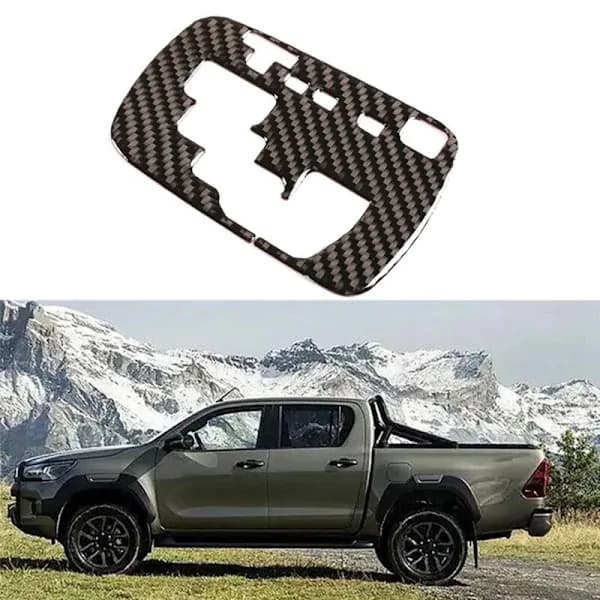 2X for 2015-2021 Fiber Bilgirspak Panel Trim Interiør Styling[co]