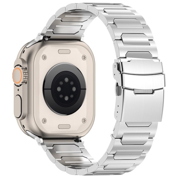 Apple Watch 42/44/45/49 mm Ranneke Metalli Hopea