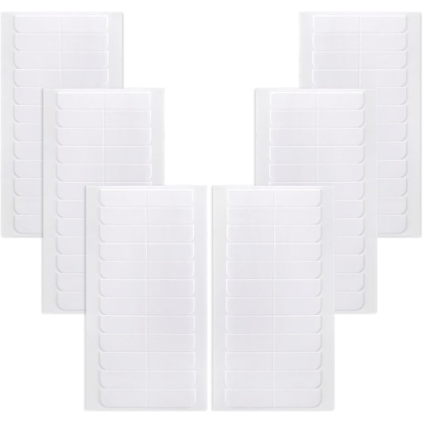 Tape Extensions Lim, 1 ark/144 stk Erstatningstape, Limstrimler, Tape, Extensions, for Hårforlengelser, Hårklemmer (Hvit)_RY