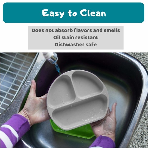 Baby Plates - Toddler Plates with Suction