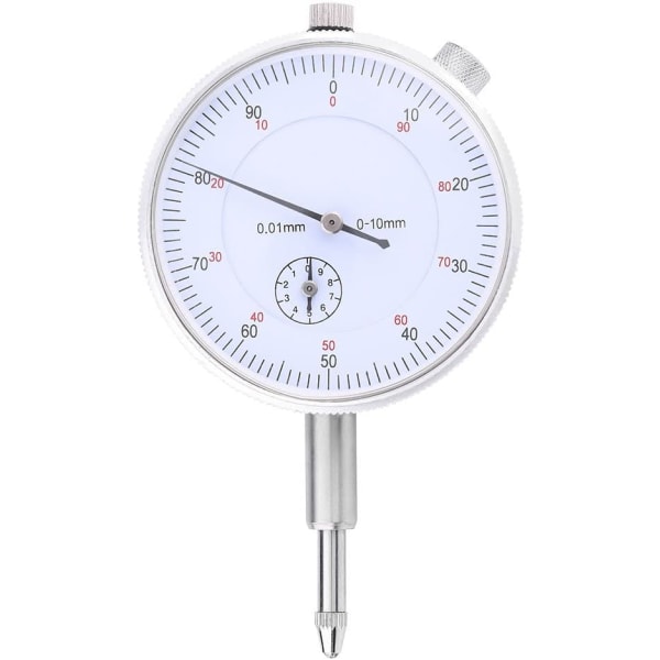 Klockindikatorer Metriska urtavlor Noggrannhet 0,01 mm, intervall 0~1