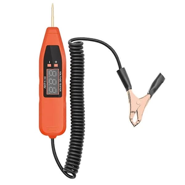 5-120V Bil LCD Digital Elektrisk Spændingstester Pen [CO]