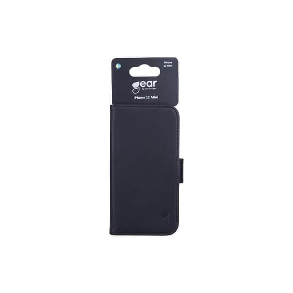 Mobiilikotelo 2 korttipaikkaa Musta - iPhone 12 Mini 60