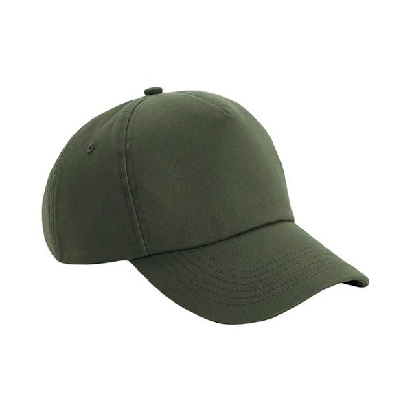 Beechfield Authentic 5-Panel Kasket One Size Olivengrøn Oliven Gr