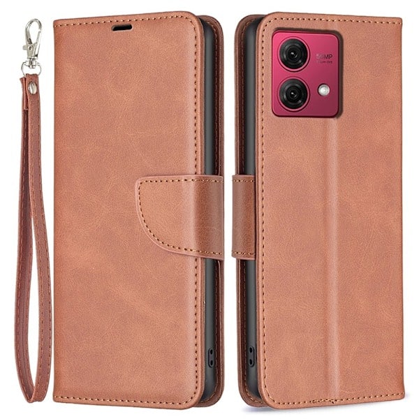 Motorola Moto G84 5G Kotelo Shark Solid Ruskea
