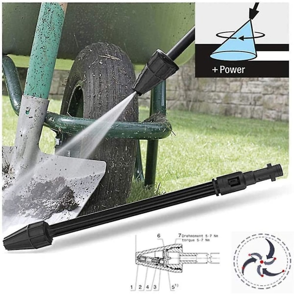 160 Smutsbläster för K , Karcher Reservdelar för K2 K3 K4 K5 K6 K7, Spruthylla  (1st, Svart) Z