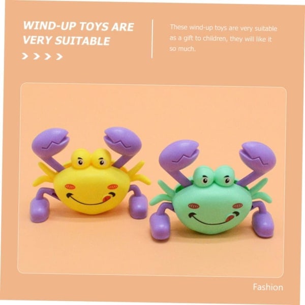 3-pack Uppdragbara Krabba Badleksaker Barn Krypande Babyleksaker Interaktiva Leksaker Djur