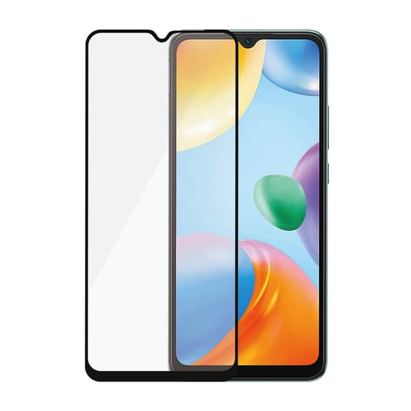Screen Protector Xiaomi Redmi 12C 3D Tempered Glass - Black (environment) Svart black