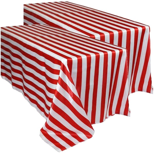 2 stk Stripete Duker, Rektangulære Vanntette Duker for Ferie 274X137CM 274X137CM