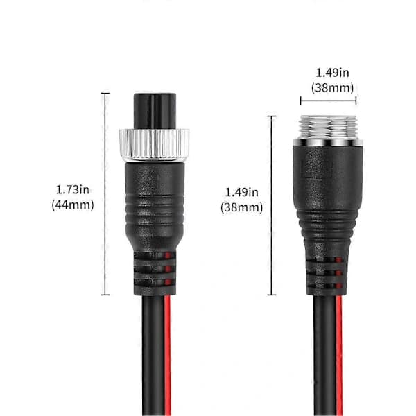 4-benet videokabel til bilkamera med baktriggerlinje, 10 m[CO]