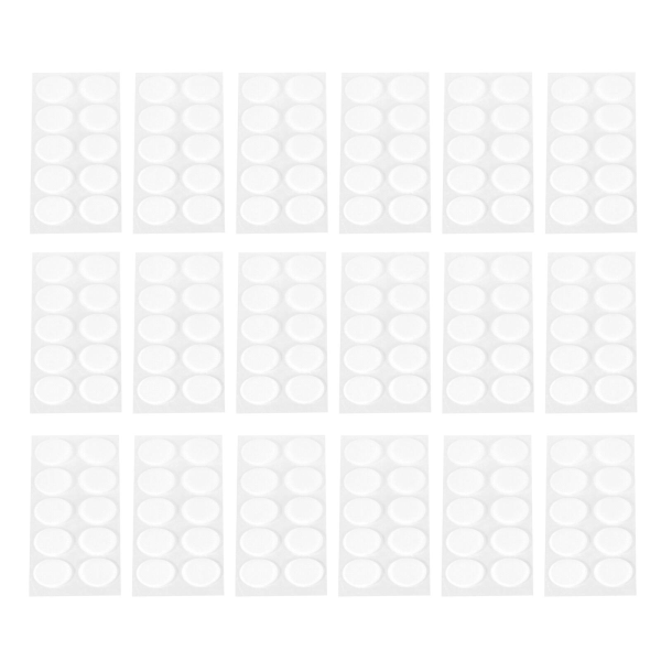 120 sæt usynlige øreløftende øreflipstøttebånd støtteflapper til øreringe transparent farve 7x3 transparent farve 7x3,8 cm