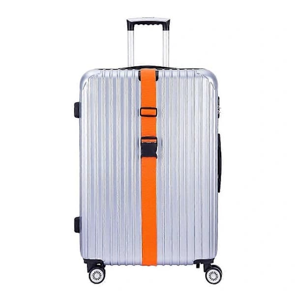 Bagageremme til kufferter, 4-pak, orange[CO]