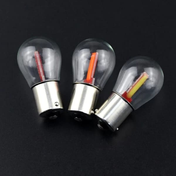 1156 Ba15S Blinklys Backup Baklygte Hvid Led[co]