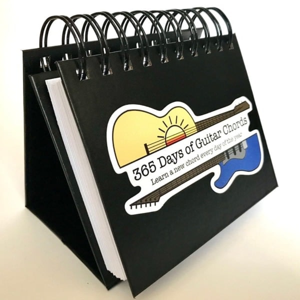 The Original 365 Days of Guitar Chords - 2024 Daily Guitar Chord Calendar NEW 1 PC