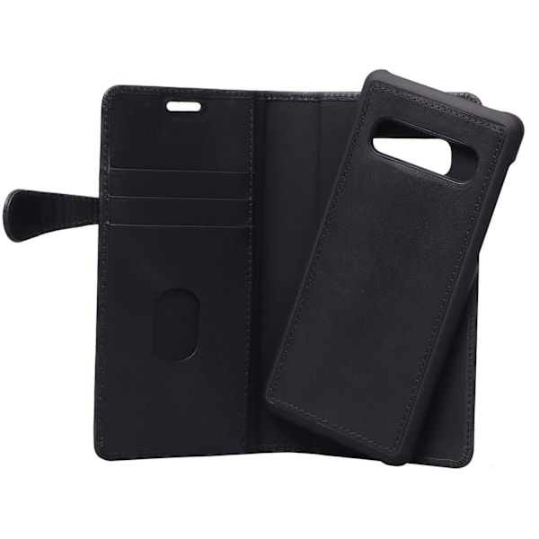 Buffalo Samsung Galaxy S10 Plus Etui 2i1 Ægte Læder Sort