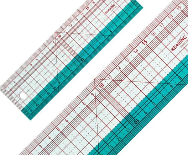 Grafisk lineal 20cm