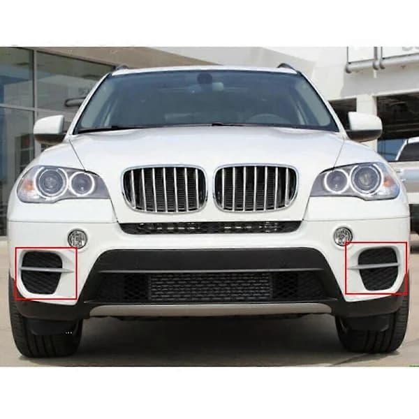 1 Par Front Støtfanger Grill Deksel Grill for - X5 E70 2011-2013 51117222859 51117222860[co]