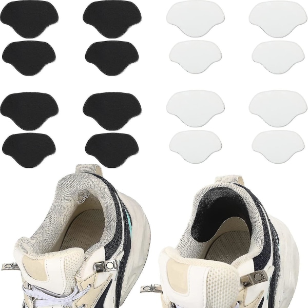 8 par skor klack reparation lappkit sko sneaker hål reparation lapp självhäftande sko klack-t