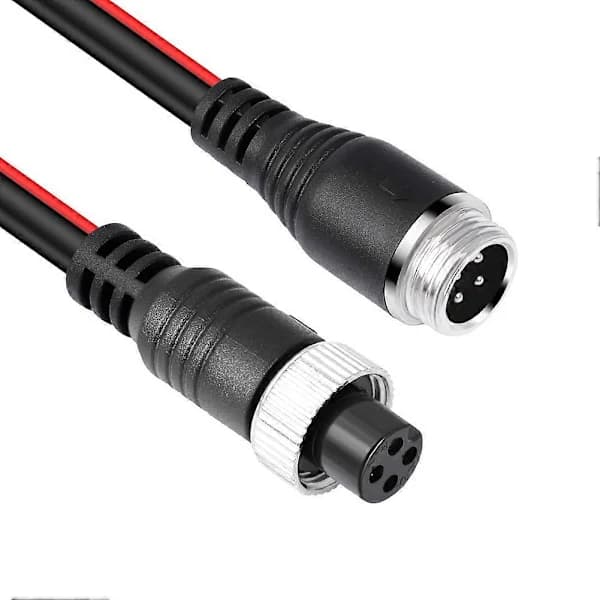 4-benet videokabel til bilkamera med baktriggerlinje, 10 m[CO]
