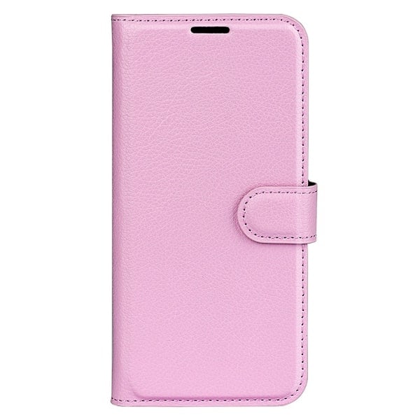 Xiaomi 14T Pro Etui Litchi Læder Lys Pink