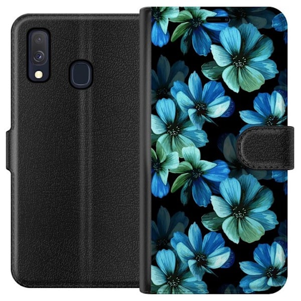 Samsung Galaxy A40 Pung Etui Midnight Garden