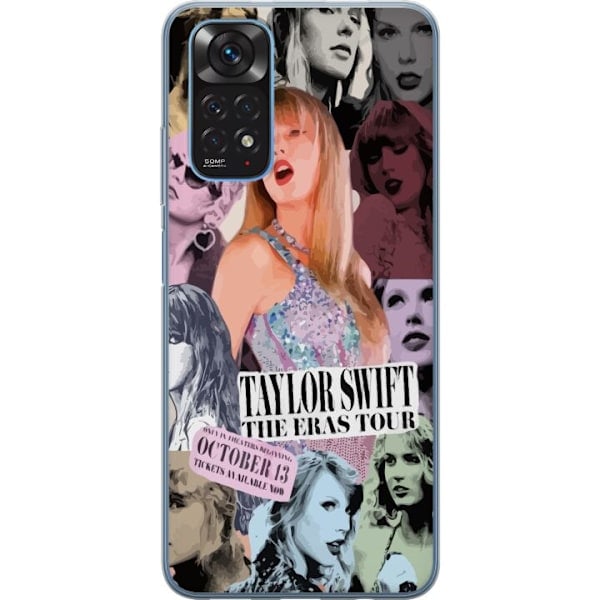 Xiaomi Redmi Note 11S Läpinäkyvä Kuori Taylor Swift Värit