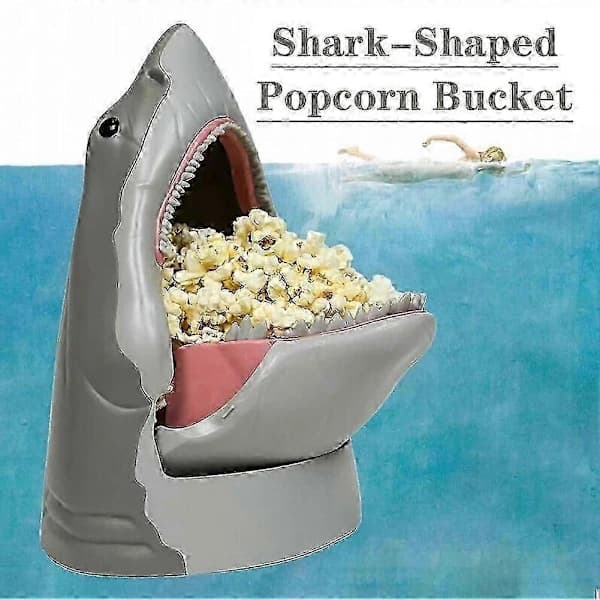Hajen 50-årsjubileum Popcornbøtte Hvithai Limited Edition[co]