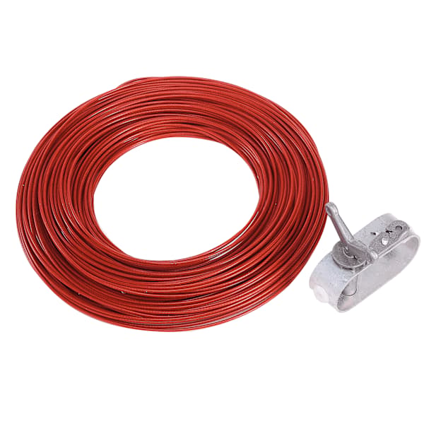 Vinterpooldækken Wire Winch Kit Wire Spænder til Overjordisk Pool Dækken (Kit 3: Winch + Wire (150ft)/45m)[co]