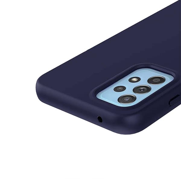 Samsung Galaxy A52s Silicone Case - Blue Blå blue