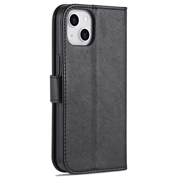 AZNS iPhone 14 Etui Læder Sort