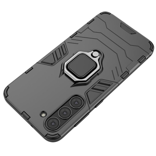 Samsung Galaxy S23 Deksel Hybrid Ring Svart