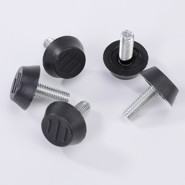 Adjustable Furniture Levelers, 6 Pcs 20*m6*17 Furniture Leveling Leg Screw in Threaded Furniture Glide Leveling for Furniture Legs