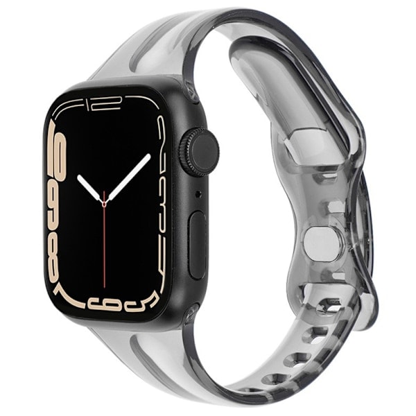 Apple Watch 38/40/41mm CrystalFlex TPU Armbånd Sort