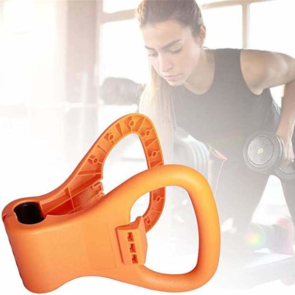 Kettlebell styrketräning justerbar bärbar viktgrepp reseträning utrustning redskap för gymväska, tyngdlyftning