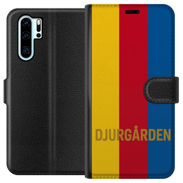 Huawei P30 Pro Plånboksfodral Djurgården – Fotboll