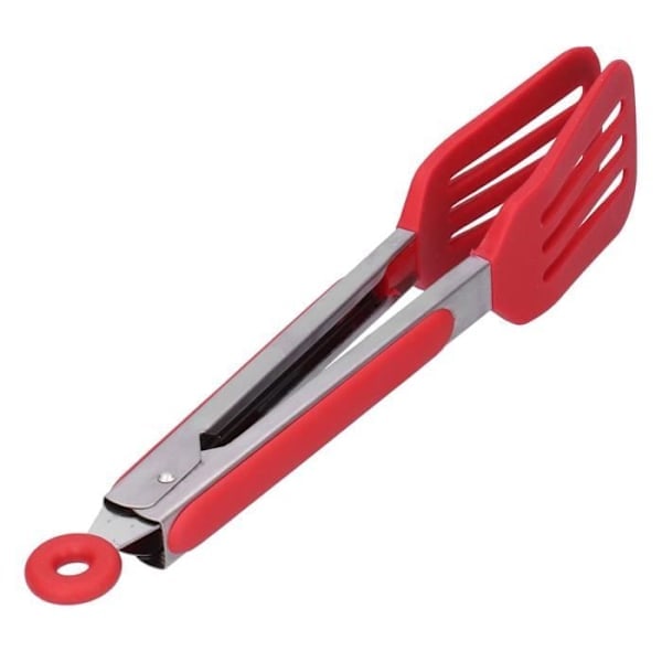 Kötttång (23 cm, röd) Kötttång Matklämmor BBQ-tång Apotek Bar 23 cm Röd