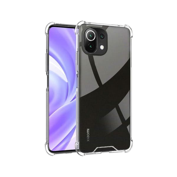 Støtsikkert Mobilskall Xiaomi Mi 11 Lite 5G - Transparent Transparent transparent
