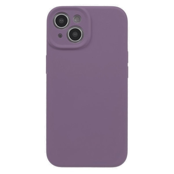iPhone 15 Plus Skal Flytande Silikon Lila