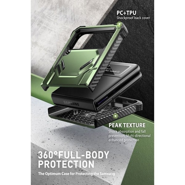 Supcase Galaxy Z Flip 4 Kuori Iblsn ArmorBox Guldan