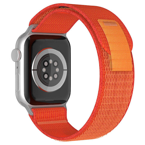 Apple Watch 38/40/41 mm Armbånd Nylon Trail Loop Orange-rød