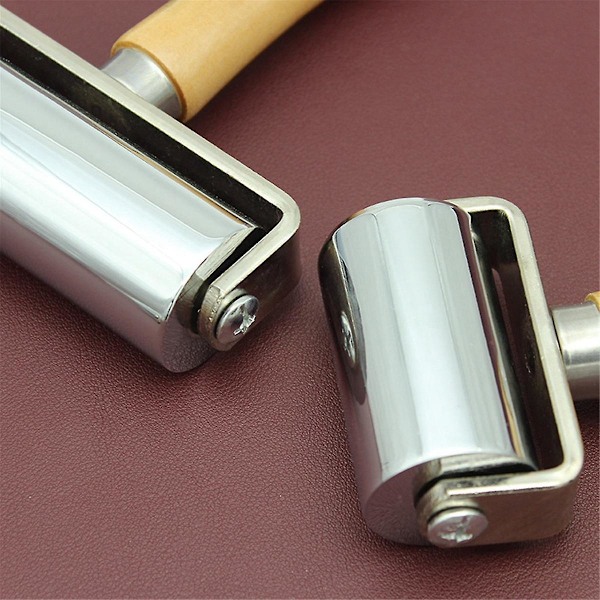 Lærpermbinder Tapet Bilfolie Solid Rulle Håndpressing Binder Diy Håndverktøy L Modell