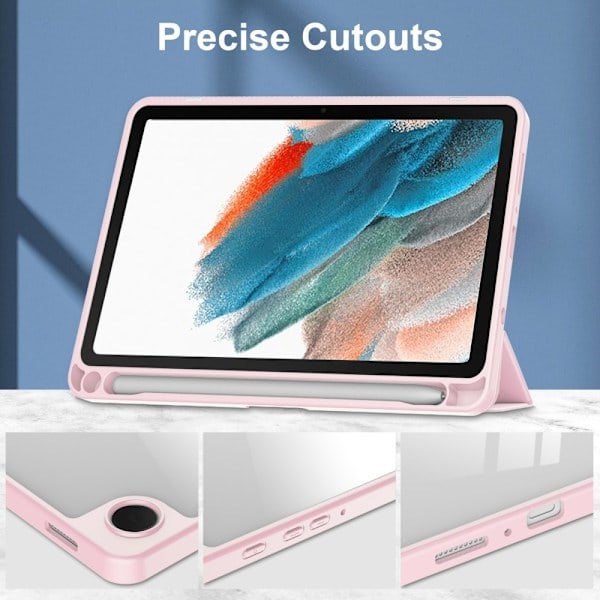 Samsung Galaxy Tab A9 Kotelo Hybridikynäteline Pinkki