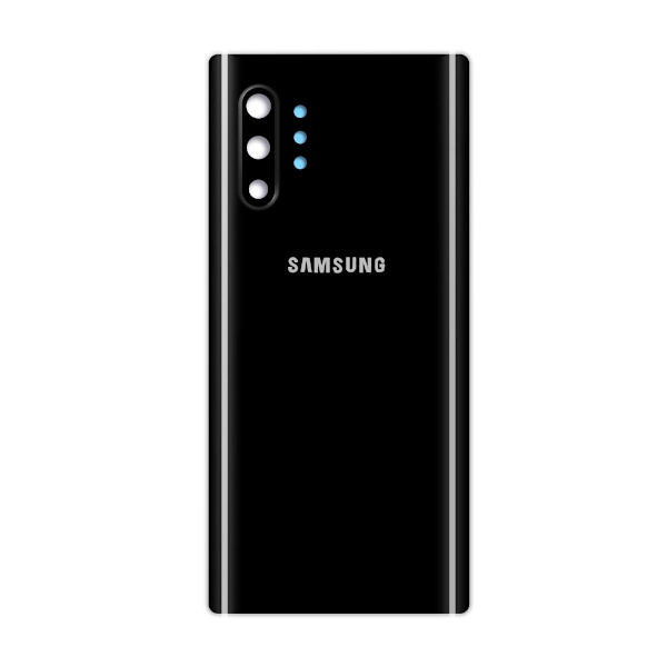 Samsung Galaxy Note 10 Plus Takakansi - Musta Svart black