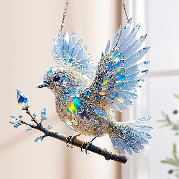 Crystal Sky Bluebird -lasimaalauskoriste (20 cm)