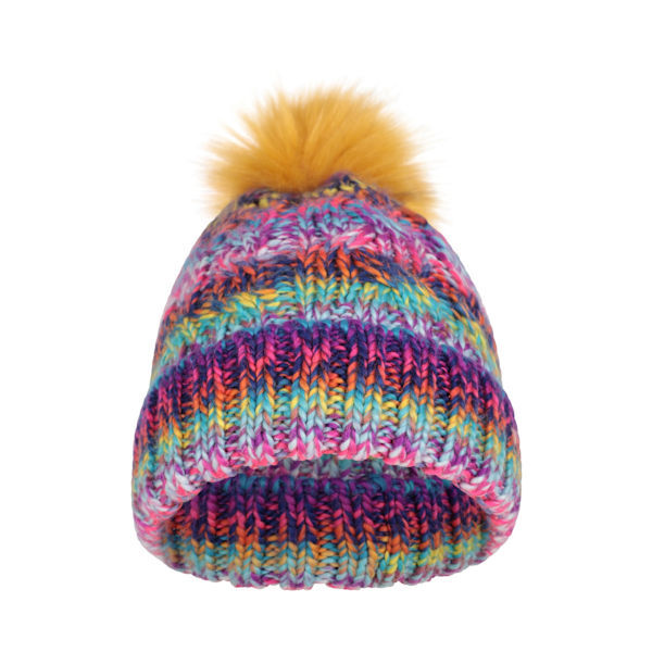 Mountain Warehouse Dame Geneva Regnbue Borgforet Hue Blandet One Size