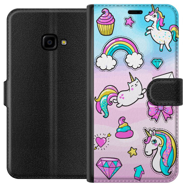 Samsung Galaxy Xcover 4 Lompakkokotelo UNICORN