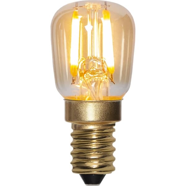2st LED-Pære Amber E14 DECOLED til vindues- og bordlamper