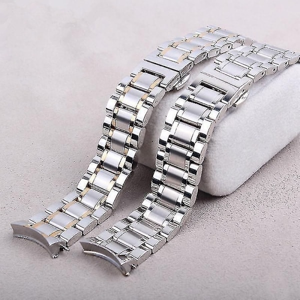 Armbånd for Longines L2 L4 Master Series Klokke med Rustfritt Stål Solid Lenke 19 20 21 Mm