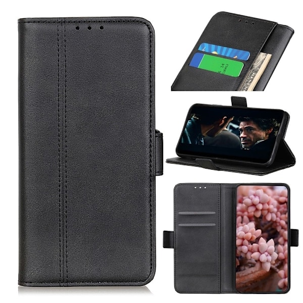 iPhone 12 Pro Max - Etui med magnetisk lukning - Sort Black Sort
