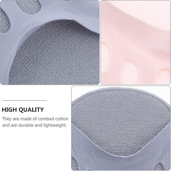 Honeycomb Fabric Forefoot Pads Anti-slip Invisible Half-toe Cushion Soft Metatarsal Pads Breathable Invisible Forefoot Pads For Foot Pain Relief